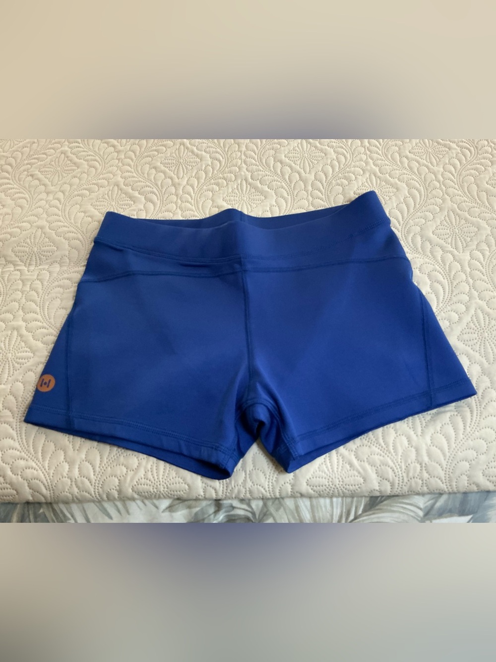 Mens Hotdrop apparel Yoga, Bike, Exercise Shorts - Royal Blue size M